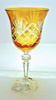 Colour crystal wine glasses 280ml Pineapple
