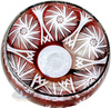 Crystal ruby bowl