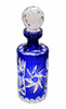 Cobalt crystal decanter for Vodka Mill Olive 500 ml