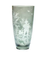 Jarrón de caza grabado en acero 20 cm