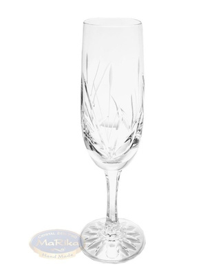 Copas de cristal para champán 170 ml Frosted Leaf