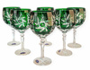 Copas de vino de cristal esmeralda 280 ml Almazara