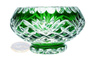 Emerald crystal bowl
