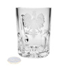 Vaso de vodka de cristal con águila polaca grabada 80ml
