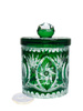 Emerald crystal chocolate box 12 cm Olive Mill