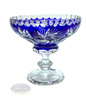 Plato Cristal Cobalto 16 cm Molino Oliva