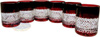 Ruby crystal glasses for whiskey 280ml