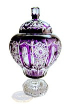 Caja de cristal amatista 25 cm THC