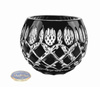 Black crystal vase 10cm Crate Olive