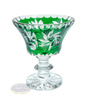 Plato cristal esmeralda 12 cm Molino Oliva