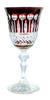 Copas de vino de cristal rubí 170 ml francés