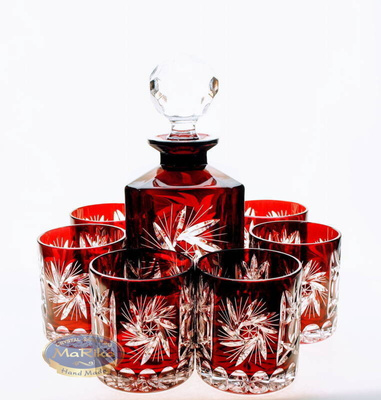 Juego de Whisky Ruby Olive Mill