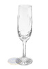 Crystal champagne glasses 170 ml Frozen Leaf