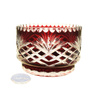 Cuenco de cristal rubí 20 Piña
