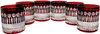 Ruby crystal glasses for whiskey 280ml Baccarat