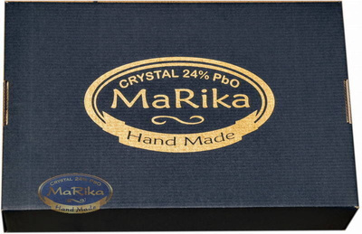 Copas de licor de cristal esmeralda 60ml Almazara 6 piezas