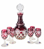 Ruby crystal Vodka Pineapple 6+1 set