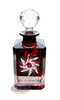 Ruby crystal whiskey decanter Grinder Olive