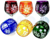 Copas de cristal de colores para vino 280 ml Molino de Oliva