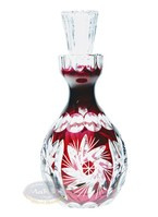 Decantador de piña de cristal Rubí