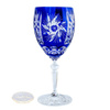 Cobalt crystal wine glasses 220 ml. Olive grinder