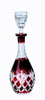 Ruby crystal decanter 700ml Pineapple