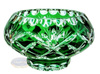 Emerald crystal bowl