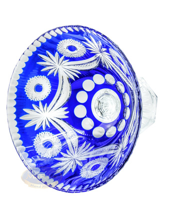 Crystal cobalt bowl Curtain