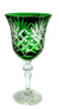 Colour crystal wine glasses 280ml Pineapple