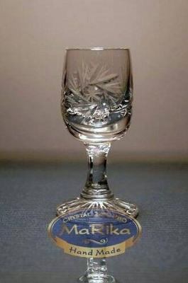 Vasos de vodka de cristal 25ml Grinder