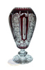 Ruby crystal vase 30 cm THC
