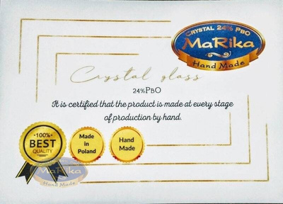 Copas de martini de cristal cobalto 170ml Francés