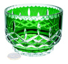Emerald crystal bowl