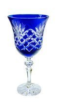 Copas de vino de cristal cobalto 280ml Pineapple