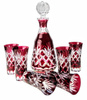 Ruby crystal Vodka Pineapple 6+1 set
