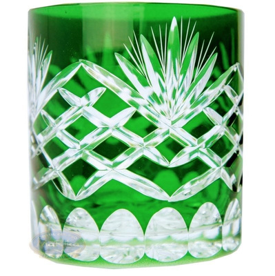 Vasos de whisky de cristal esmeralda 280 ml