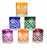 Vasos de cristal de colores para whisky 280ml