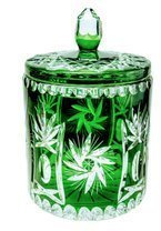 Molino Bomboniera Cristal Esmeralda Oliva