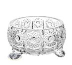 Cobalt crystal fruit bowl  16 cm Grinder Olive