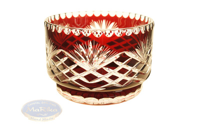 Ruby crystal bowl 20 Pineapple