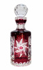 Ruby crystal decanter for Vodka Mill Olive 500 ml