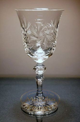 Copas de vino de cristal 220ml