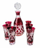 Ruby crystal Vodka Pineapple 6+1 set