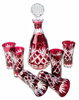Ruby crystal Vodka Pineapple 6+1 set
