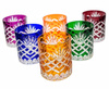 Vasos de cristal de colores para whisky 280ml