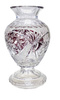 Crystal engraved goblet