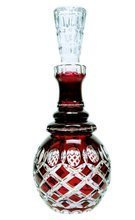 Jarra de vodka de cristal rubí 400 ml Crate Olive
