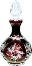 Decantador de vodka de cristal rubí Molino de oliva 500 ml
