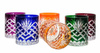 Vasos de cristal de colores para whisky 280ml