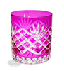 Rose crystal whiskey glasses 280 ml